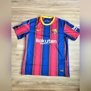 Nike FC Barcelona 2020-2021 Pre-owned Soccer Jersey Size XL
